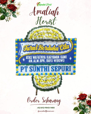 Papan Bunga Duka di Cibungbulang