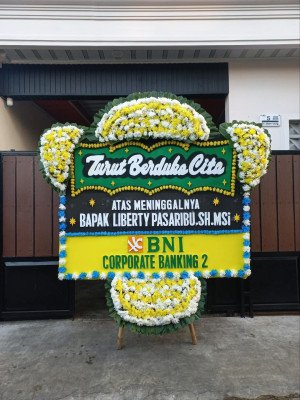 Papan Bunga Duka di Cibungbulang