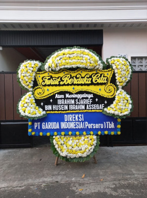 Papan Bunga Duka di Cibungbulang