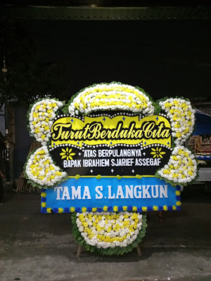 Papan Bunga Duka di Cibungbulang