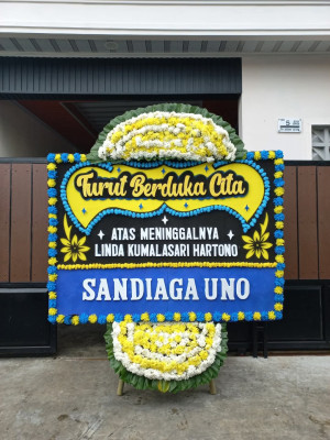 Papan Bunga Duka di Cibungbulang